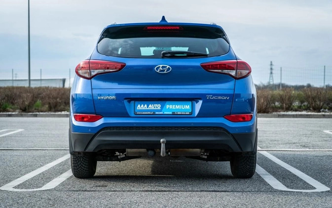 Hyundai Tucson cena 79500 przebieg: 80334, rok produkcji 2018 z Zduny małe 407